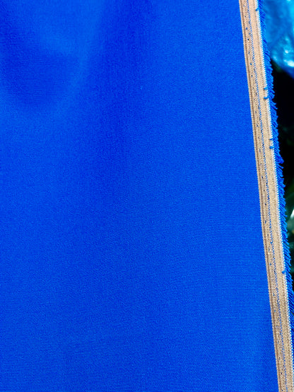 SUNBRELLA BY MILLIKEN POLAR SAPPHIRE OUTDOOR/INDOOR UPHOLSTERY FABRIC 54" WIDE