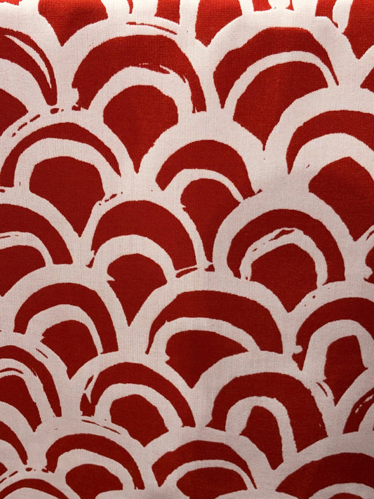 Milliken Overlook Summit Salsa Rust Upholstery Fabric Outdoor Water ans Stain Repellent 54" Wide By The Yard