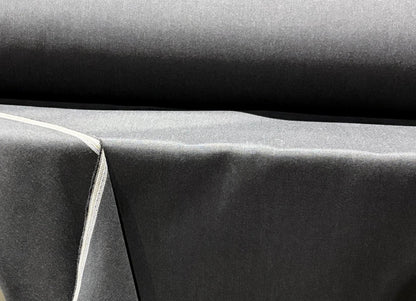 SUNBRELLA BY MILLIKEN POLAR FLAGSTAFF CHARCOAL OUTDOOR/INDOOR UPHOLSTERY FABRIC 54" WIDE