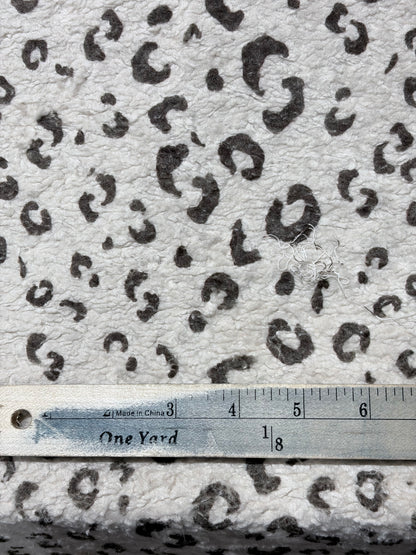 P/Kaufmann Sherpa Fabric Tajik Onyx Upholstery Apparel 55" wide By The Yard