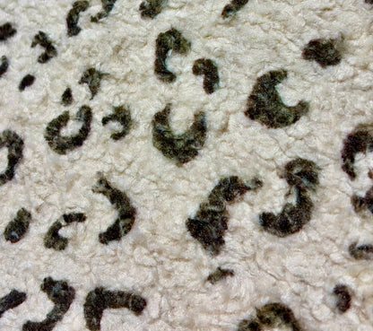 P/Kaufmann Sherpa Fabric Tajik Onyx Upholstery Apparel 55" wide By The Yard