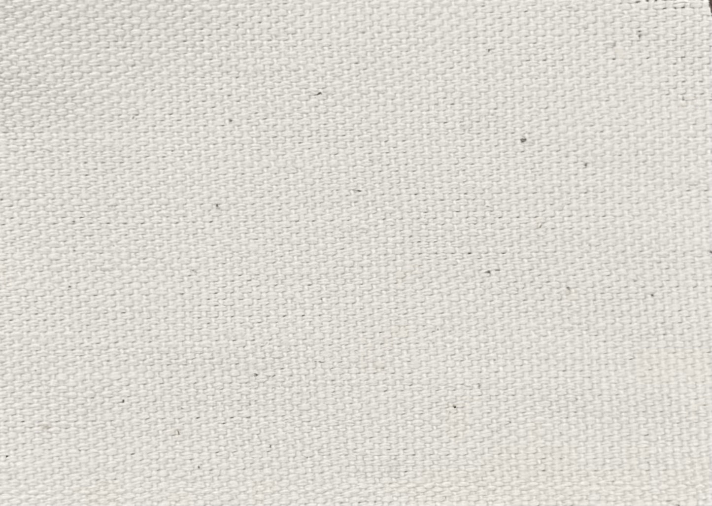CANVAS FABRIC 100% COTTON MADE IN USA COLOR NATURAL GREIGE 8 OZS 58" WIDE BY THE YARD