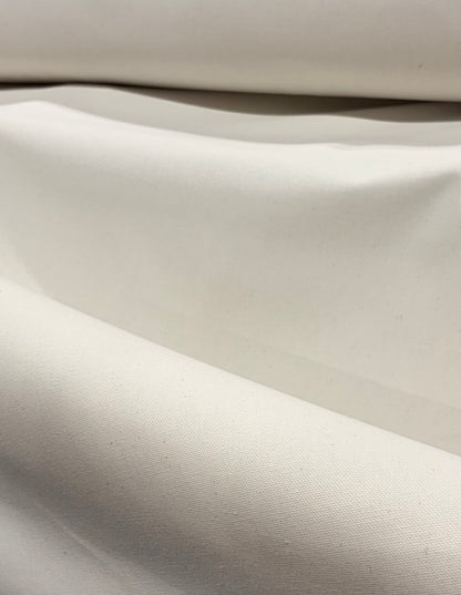 CANVAS FABRIC 100% COTTON MADE IN USA COLOR NATURAL GREIGE 8 OZS 58" WIDE BY THE YARD