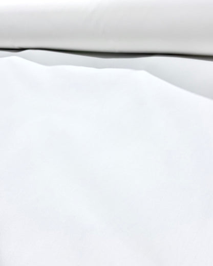 TWILL FABRIC 100% BRUSHED COTTON MADE IN USA COLOR WHITE 7.5 OZS 59" WIDE BY THE YARD
