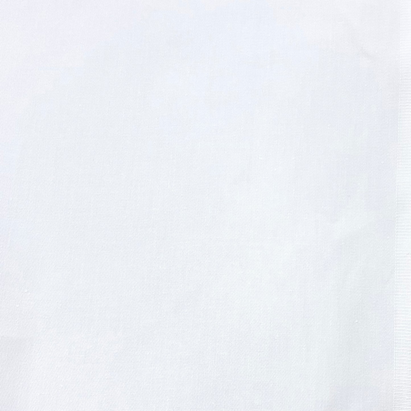 TWILL FABRIC 100% BRUSHED COTTON MADE IN USA COLOR WHITE 7.5 OZS 59" WIDE BY THE YARD
