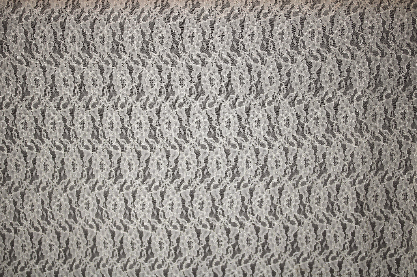 EMBROIDERED 3D FLORAL LACE ULTRA SOFT FABRIC CREAM 65" WIDE BY THE YARD