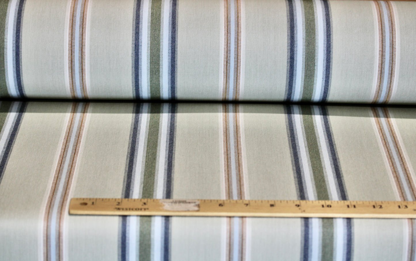 SUNBRELLA UPHOLSTERY CANVAS FABRIC WATER & STAIN REPELLENT 55" WIDE SALTILLO SAGEBRUSH BY THE YARD