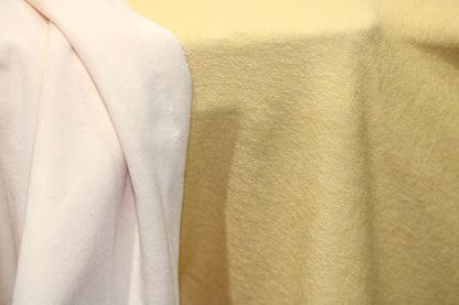 FRENCH TERRY KNIT 2 WAY SPANDEX FABRIC 60" WIDE DARK YELLOW 9 OZS. BY THE YARD