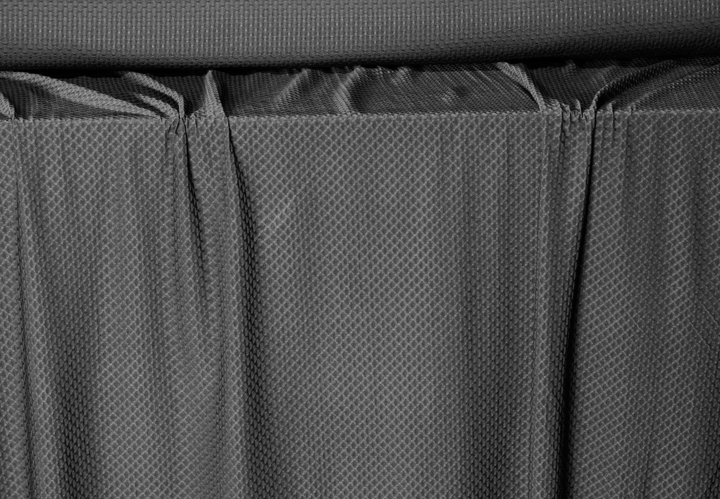 FABRIC ATHLETIC SPORT DIAMOND 3D 4 WAY SPANDEX BLACK 60" WIDE BY THE YARD