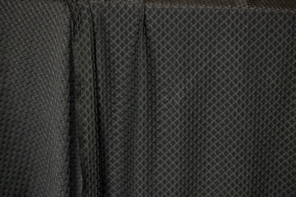FABRIC ATHLETIC SPORT DIAMOND 3D 4 WAY SPANDEX BLACK 60" WIDE BY THE YARD