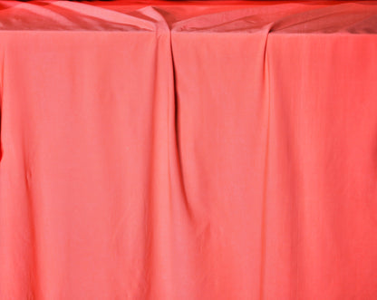 VAPLEX 70 LYCRA ATHLETIC FABRIC 85/15 BRIGHT SALMON 62" WIDE SILKY TOUCH 4 WAY STRETCH BY THE YARD