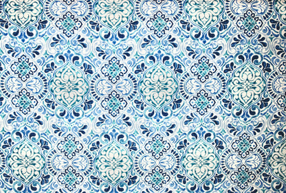 RICHLOOM FIORELLA BALTIC FABRIC UPHOLSTERY WATER & STAIN REPELLENT 55" WIDE BY THE YARD