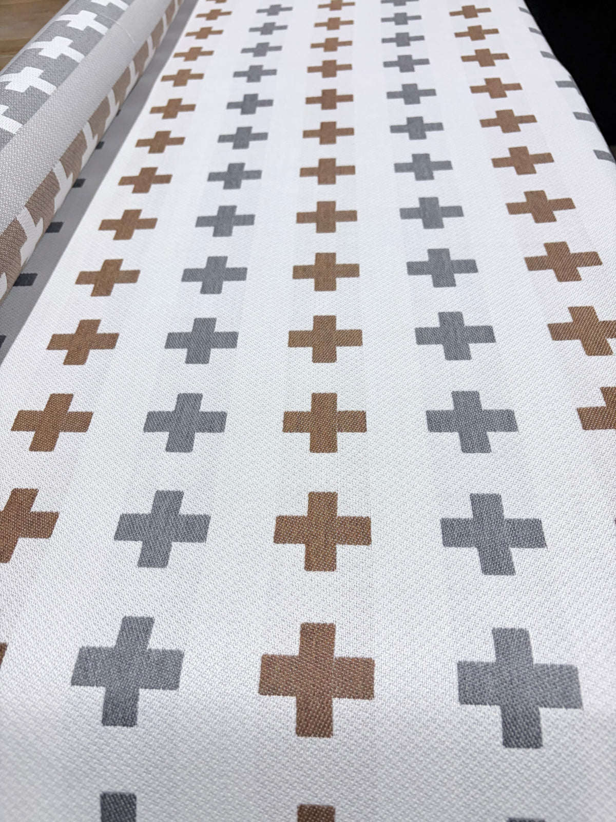 PENDLETON BY SUNBRELLA MERIDIAN CROSSING TEAK 146381-0002 UPHOLSTERY FABRIC WATER STAIN REPELLENT 55" WIDE BY THE YARD