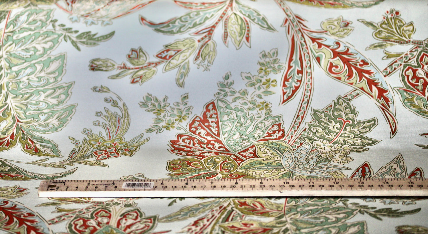 TOMMY BAHAMA CAYO VISTA SEAGLASS FABRIC UPHOLSTERY WATER STAIN REPELLENT 55" WIDE BY THE YARD