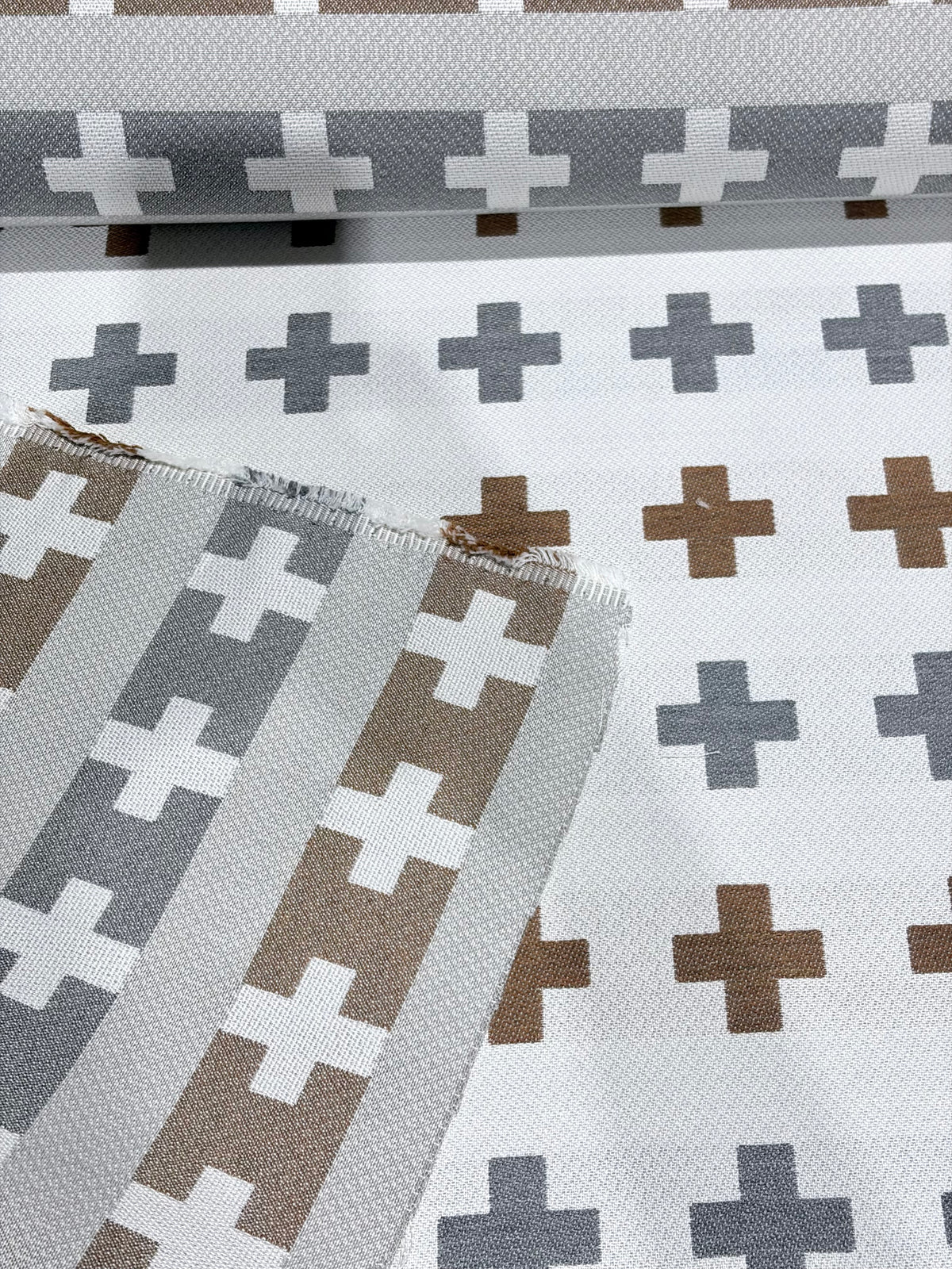 PENDLETON BY SUNBRELLA MERIDIAN CROSSING TEAK 146381-0002 UPHOLSTERY FABRIC WATER STAIN REPELLENT 55" WIDE BY THE YARD