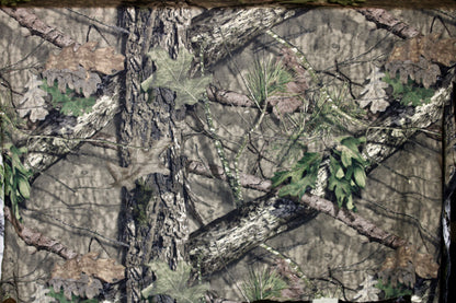 RIB 1X1 ATHLETIC FABRIC CAMOUFLAGE MOSSY OAK BREAK UP COUNTRY 60" WIDE BY THE YARD