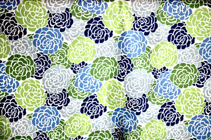 LIVI COURTYARD PRINTED UPHOLSTERY FABRIC 55" WIDE BY THE YARD
