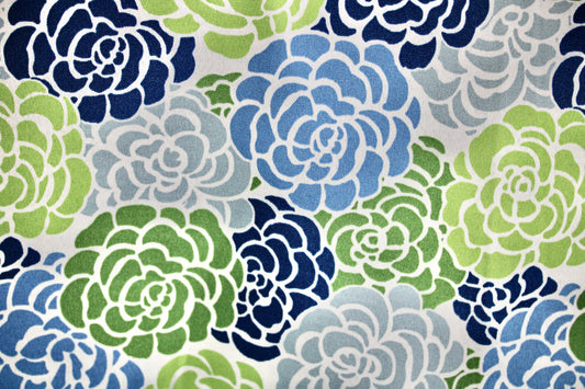 LIVI COURTYARD PRINTED UPHOLSTERY FABRIC 55" WIDE BY THE YARD