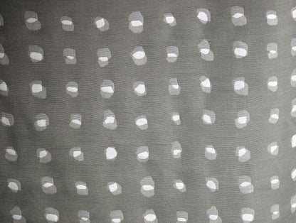 SUNBRELLA UPHOLSTERY FABRIC WATER STAIN REPELLENT 55" WIDE SHADOW DOT DOVE BY THE YARD