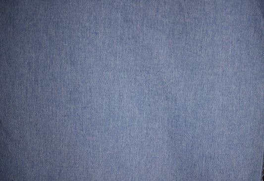 CANVAS FABRIC 100% COTTON MADE IN USA COLOR WASHED BLUE 6 OZS 62" WIDE BY THE YARD (Copy)