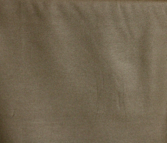 TWILL FABRIC 100% COTTON MADE IN USA COLOR BROWN 7.5 OZS 60" WIDE BY THE YARD