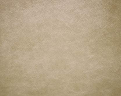 RICHLOOM VINYL FABRIC FAUX LEATHER UPHOLSTERY BEIGE 55" WIDE WITH BACKING BY THE YARD