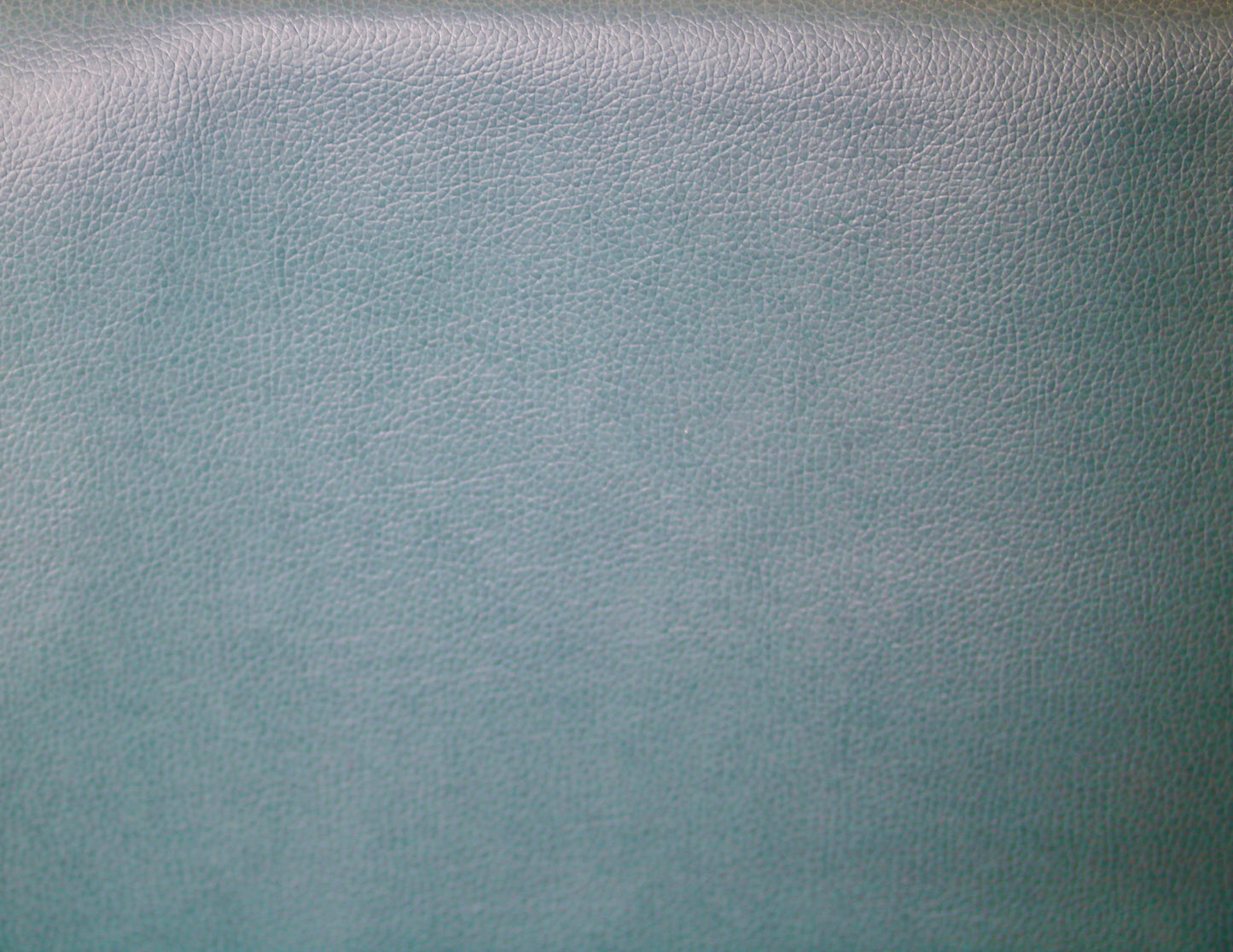 RICHLOOM VINYL FABRIC FAUX LEATHER UPHOLSTERY AQUA GREEN 54" WIDE WITH BACKING BY THE YARD