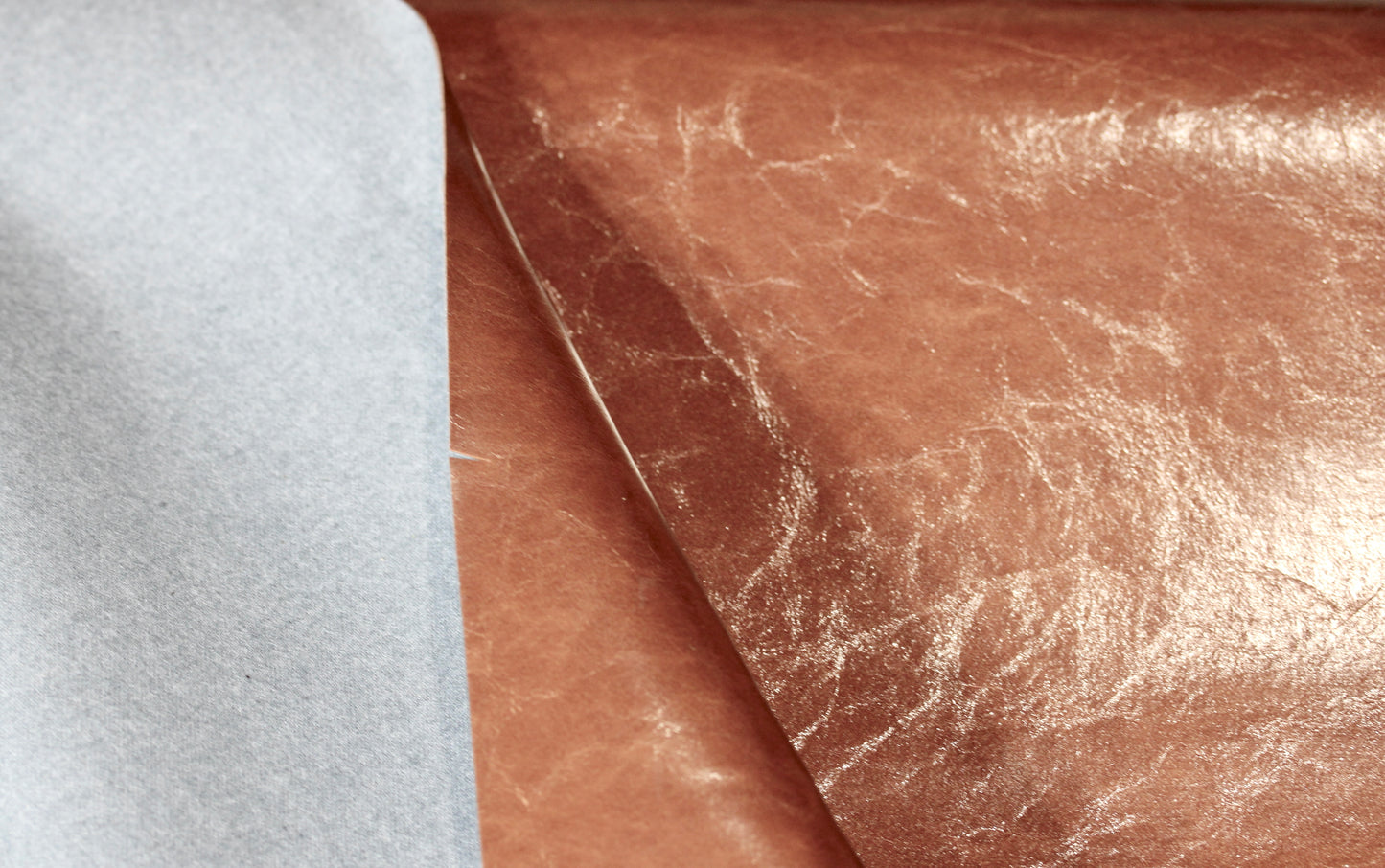 RICHLOOM VINYL FABRIC FAUX LEATHER UPHOLSTERY COGNAC 55" WIDE WITH BACKING BY THE YARD