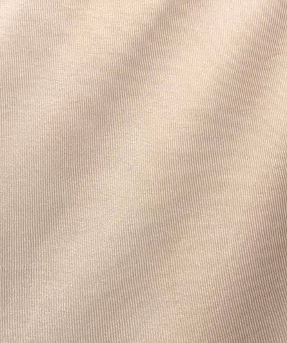 LIGHT PEACH RIB 1X1 FABRIC 100% SOFT ORGANIC COTTON 8 OZS 70" WIDE BY THE YARD