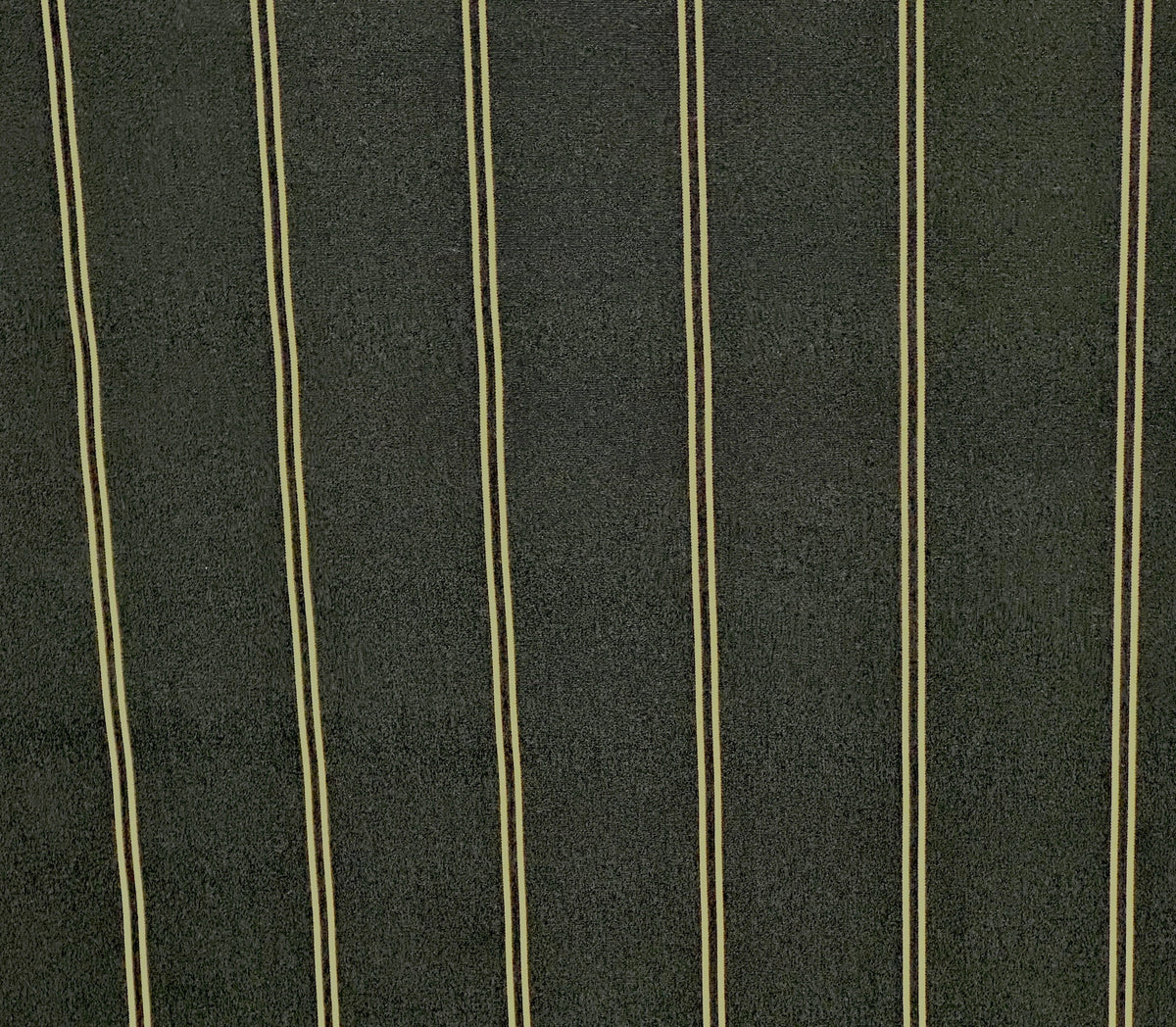 20 YARDS SUNBRELLA SHADE OUTDOOR WATERPROOF FABRIC COOPER BLACK STRIPED 4988-0000 47"