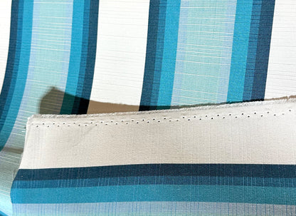 SUNBRELLA MAYFIELD OUTDOOR WATERPROOF FABRIC COLONNADE SEAGLASS 4823 47" BY THE YARD