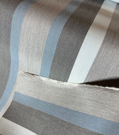 SUNBRELLA SHADE OUTDOOR WATERPROOF FABRIC MARCO BLUE GREY 4704 47" WIDE BY THE YARD