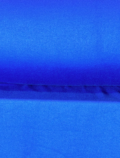 FLEECE KNIT FABRIC POLYCOTTON 64" WIDE TUBULAR ROYAL BLUE 9 OZS BY THE YARD