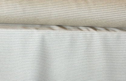 UPHOLSTERY CHECKERED EMBROIDERY STYLE MINI SQUARES FABRIC BEIGE TAUPE 58" WIDE BY THE YARD