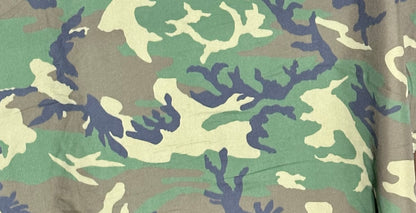 WOODLAND CAMO US MADE 70 DENIER 100% NYLON FABRIC 58" WIDE BY THE YARD