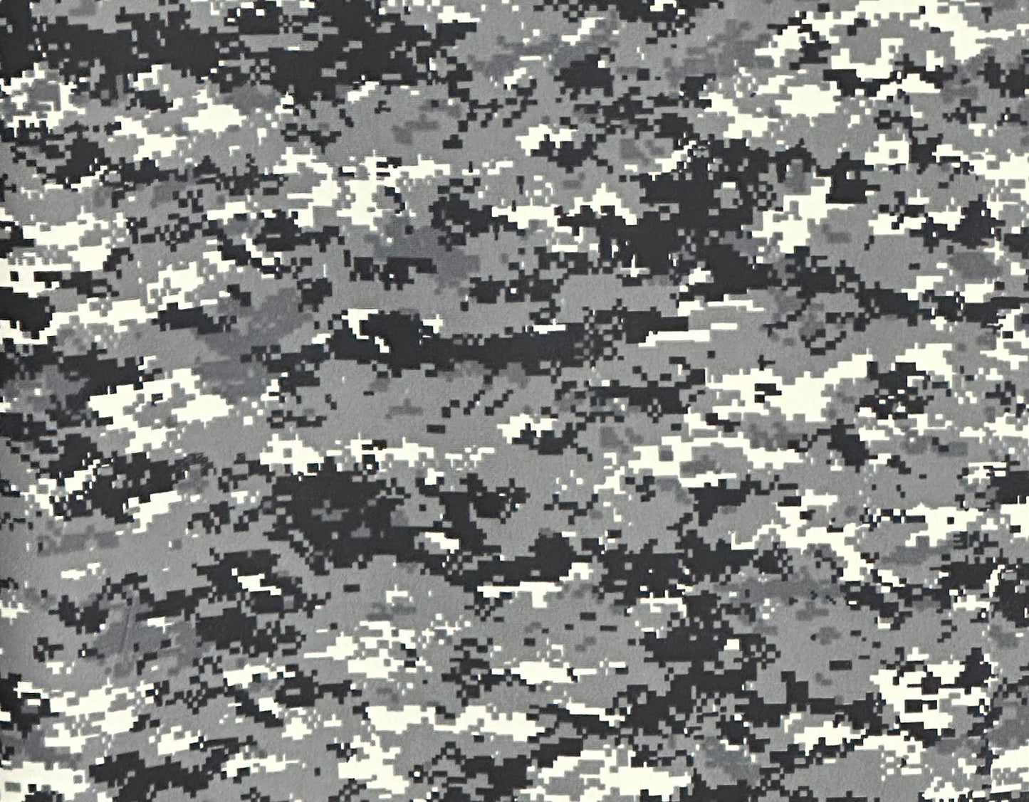 DIGITAL URBAN WINTER ARMY CAMO GREY 600 DENIER NYLON FABRIC 62" WIDE BY THE YARD