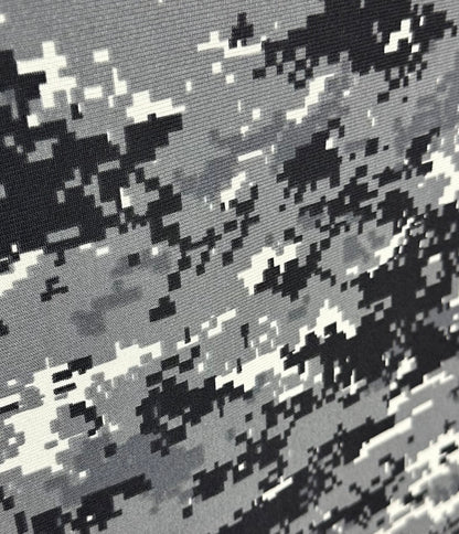 DIGITAL URBAN WINTER ARMY CAMO GREY 600 DENIER NYLON FABRIC 62" WIDE BY THE YARD