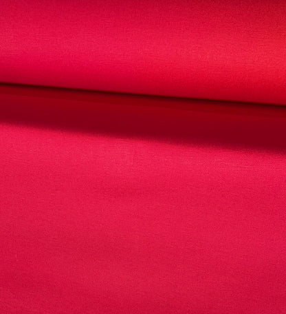 CANVAS FABRIC 100% COTTON MADE IN USA COLOR DEEP RED 7 OZS 61" WIDE BY THE YARD