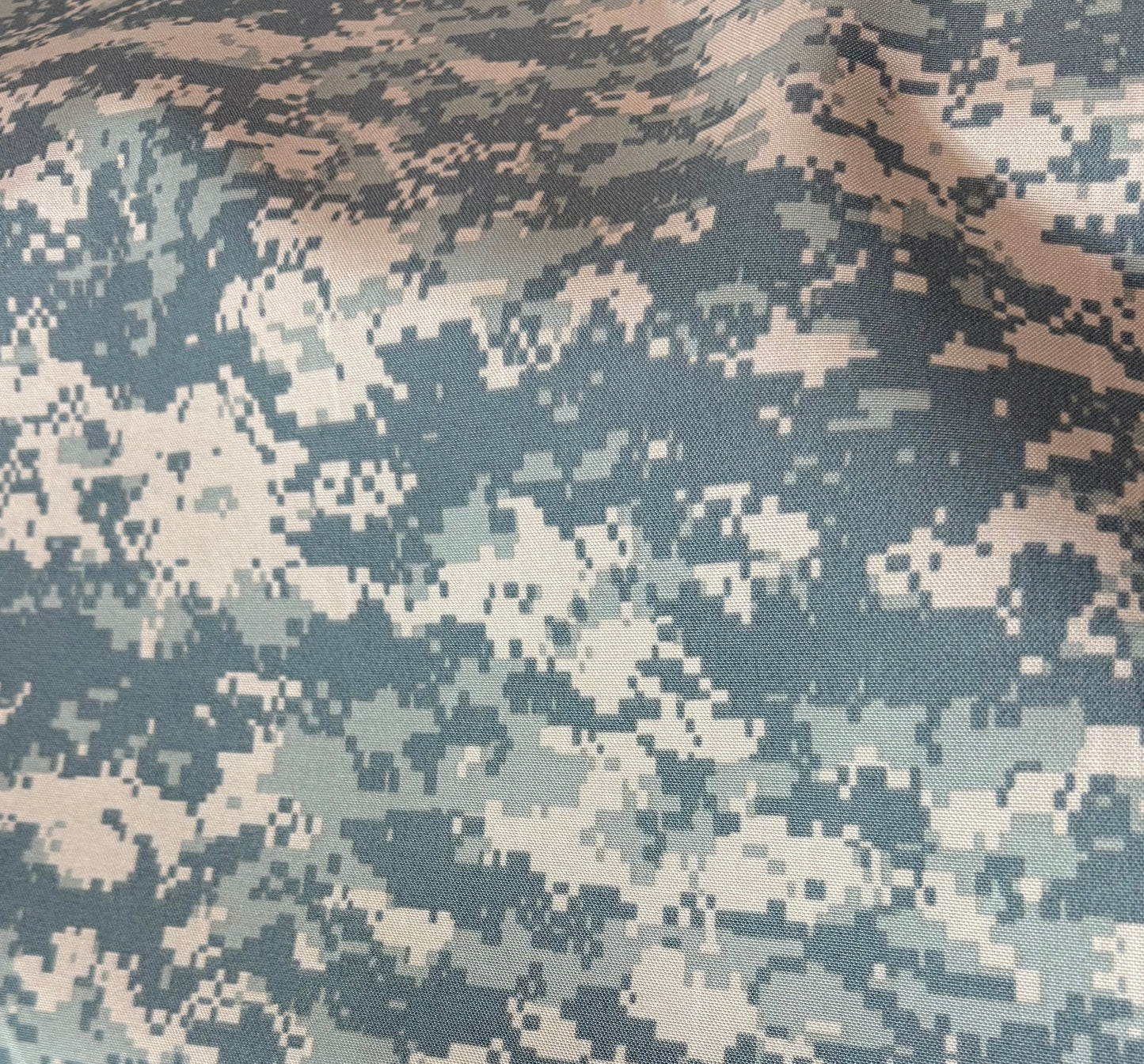 ACU DIGITAL ARMY CAMO WATERPROOF 600 DENIER NYLON FABRIC 61" WIDE BY THE YARD