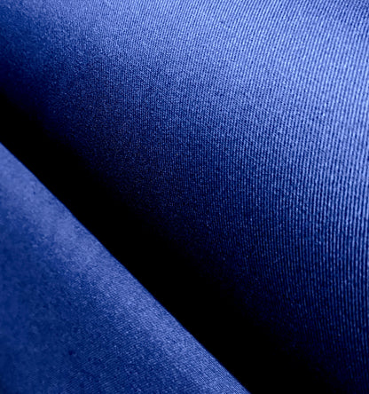 TWILL FABRIC 100% COTTON MADE IN USA COLOR MID BLUE 7.5 OZS 58" WIDE BY THE YARD