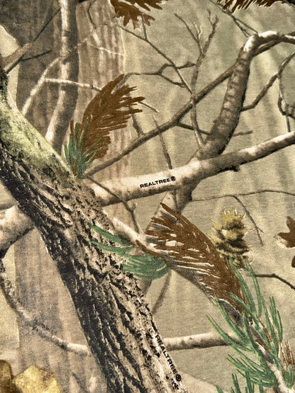 JERSEY FABRIC REALTREE AP HD PRINTED CAMOUFLAGE POLYCOTTON 60" WIDE BY THE YARD