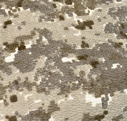 FABRIC KNIT RIP STOP DIGITAL DESERT PRINTED CAMOUFLAGE 60" WIDE BY THE YARD