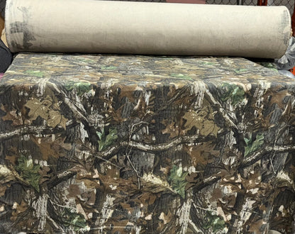 REALTREE ADVANTAGE TIMBER CAMOUFLAGE CAMO TWILL FABRIC BLEND 60" WIDE BY THE YARD