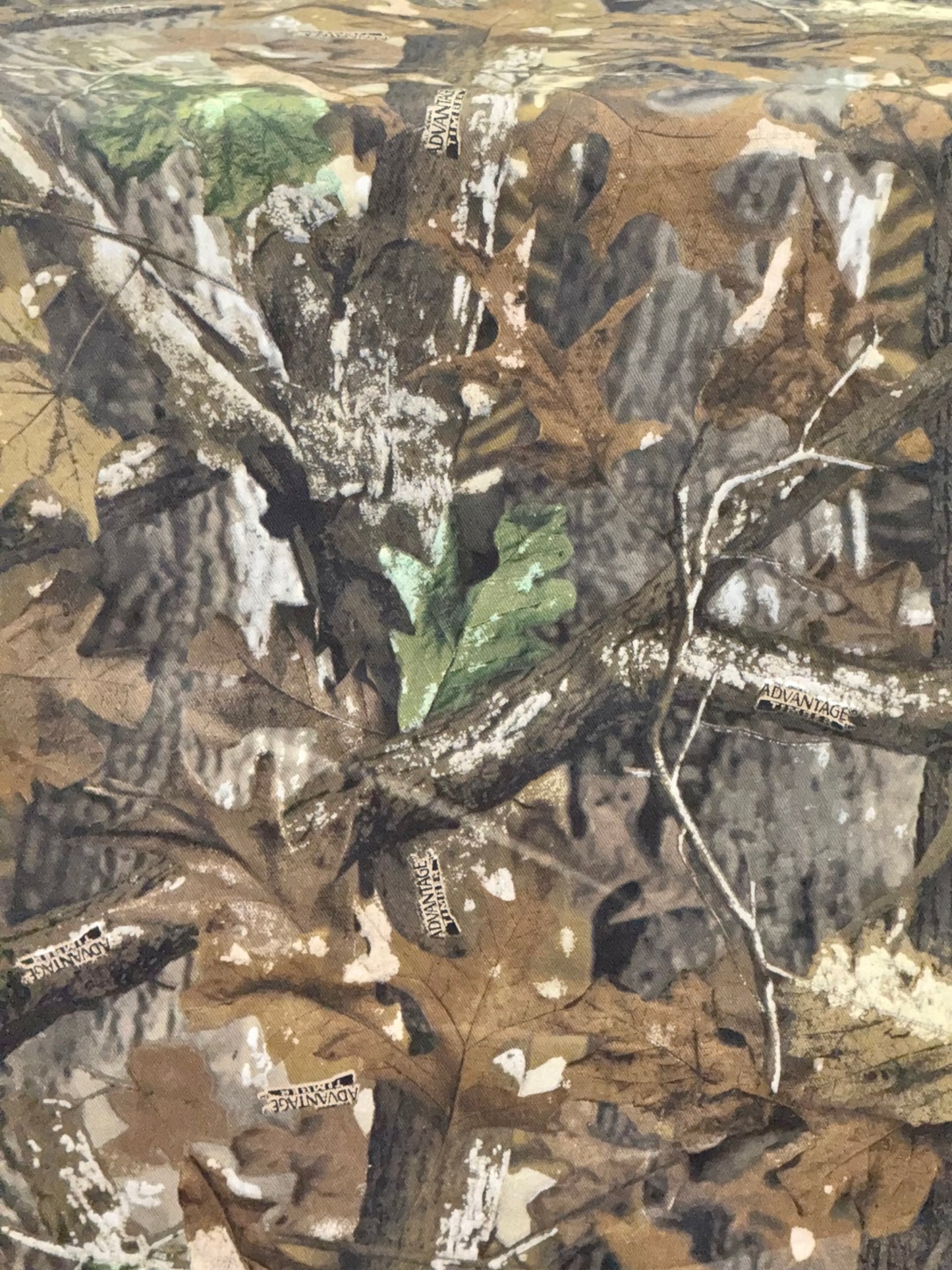 REALTREE ADVANTAGE TIMBER CAMOUFLAGE CAMO TWILL FABRIC BLEND 60" WIDE BY THE YARD