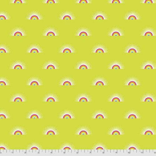 TULA PINK DAYDREAMER SUNDAZE PINEAPPLE COTTON QUILT CRAFT FABRIC BY THE YARD