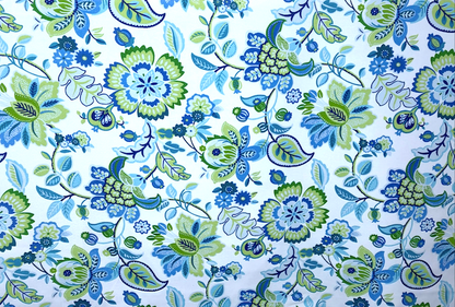 RICHLOOM SOLARIUM TELFAIR SEAGLASS FABRIC UPHOLSTERY STAIN UV RESISTANT 55" WIDE BY THE YARD
