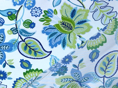 RICHLOOM SOLARIUM TELFAIR SEAGLASS FABRIC UPHOLSTERY STAIN UV RESISTANT 55" WIDE BY THE YARD