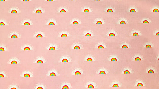 TULA PINK DAYDREAMER SUNDAZE GUAVA COTTON QUILT CRAFT FABRIC BY THE YARD