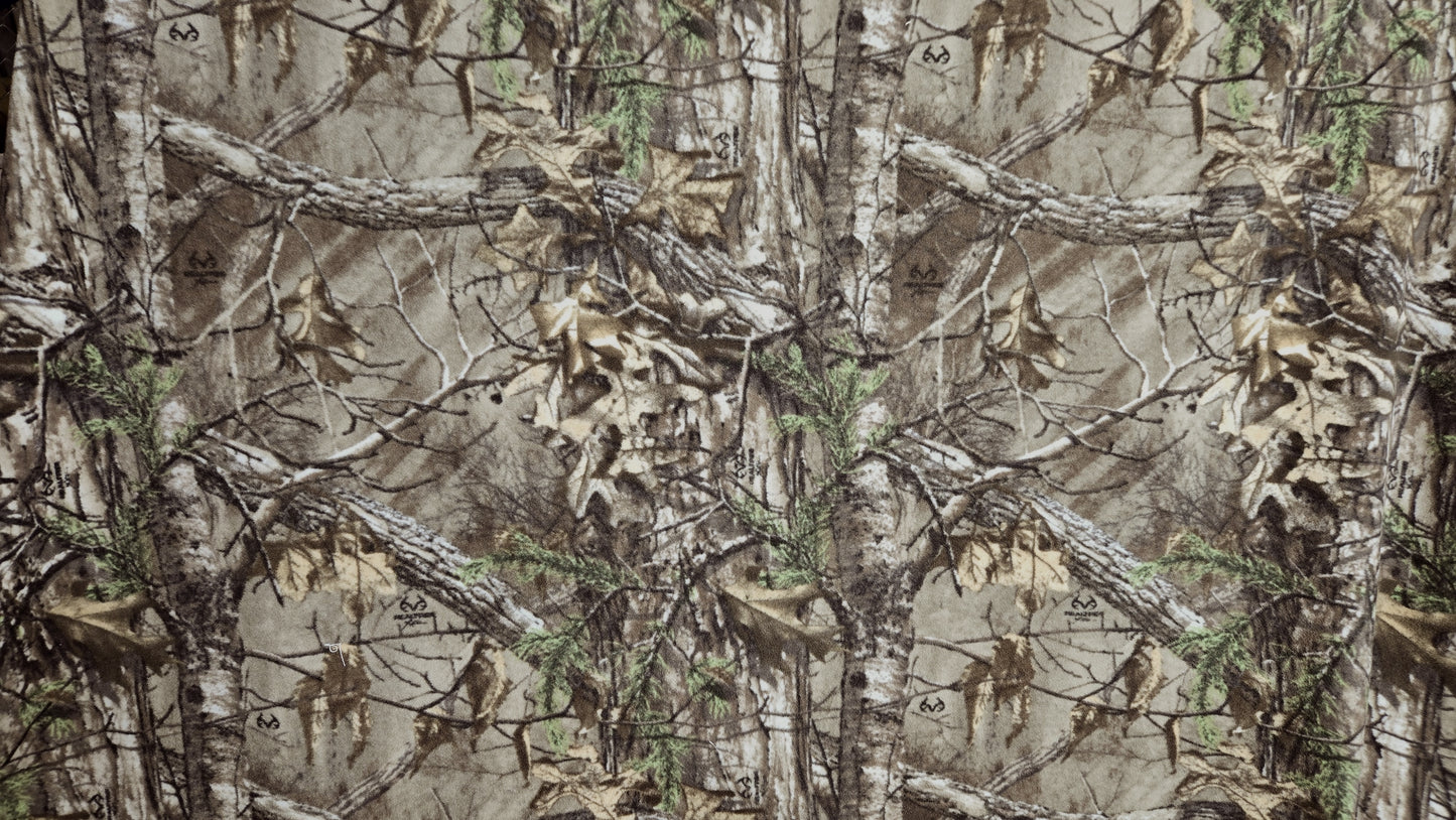 REALTREE EDGE POLAR FLEECE SOFT FABRIC ANTI-PILL HUNTING CAMOUFLAGE BY YARD