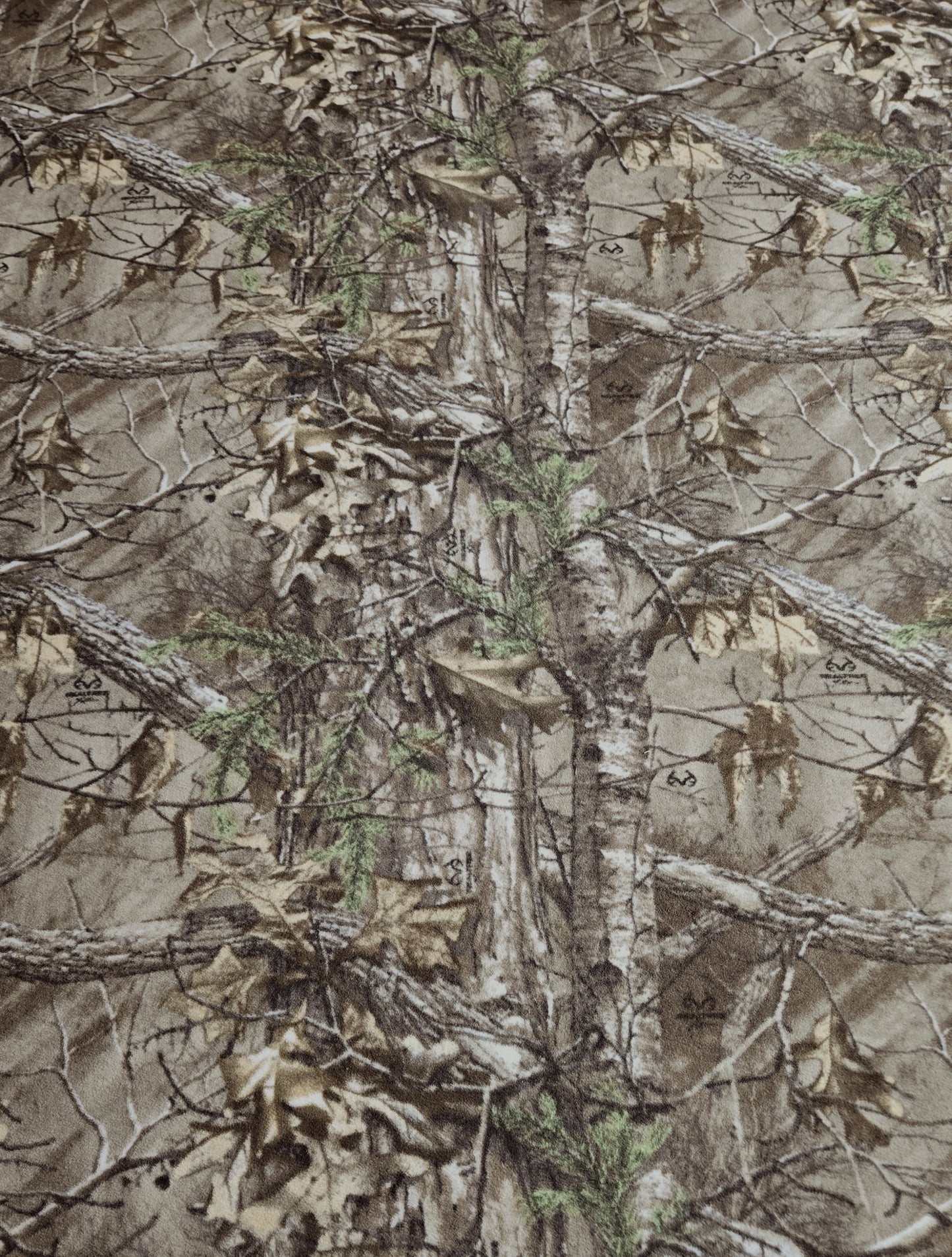 REALTREE EDGE POLAR FLEECE SOFT FABRIC ANTI-PILL HUNTING CAMOUFLAGE BY YARD